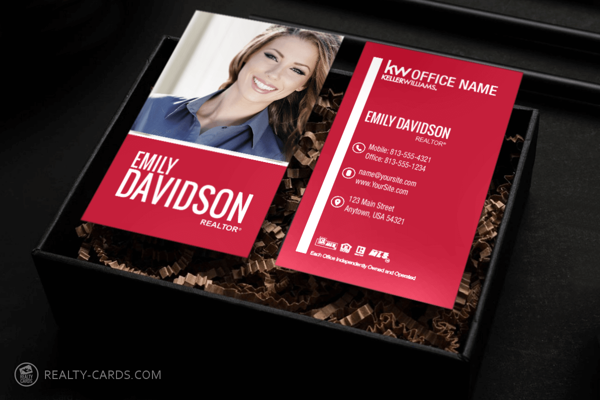Custom Realty Business Card Ideas for Keller Williams
