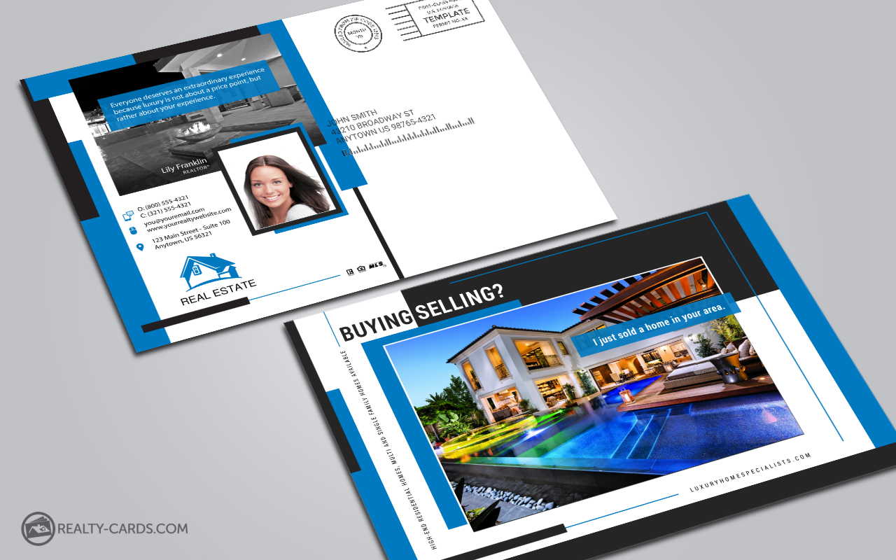 Buying or Selling a Home Postcard