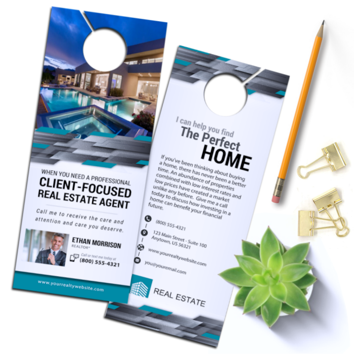 Real Estate Door Hangers | Canva Template