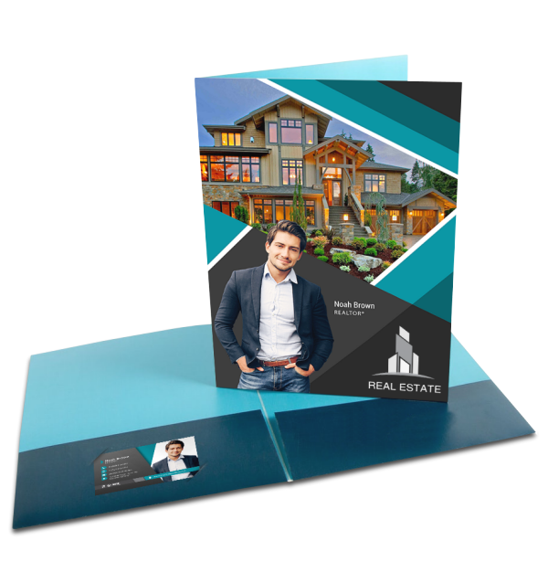 real estate folder templates