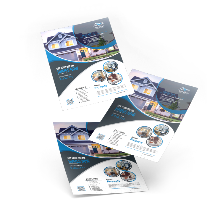 Real Estate Flyers | Realtor Marketing Materials | Free Shipping