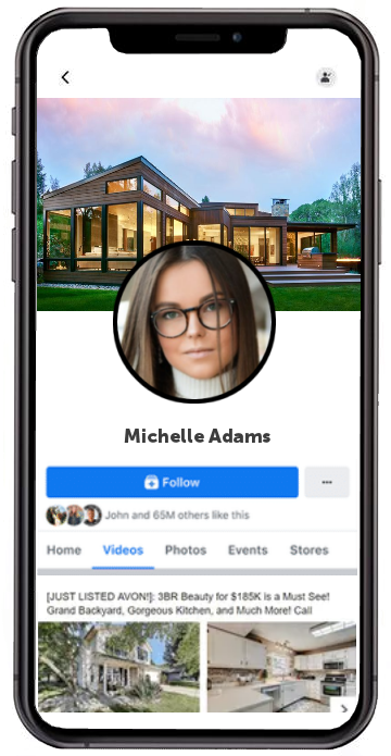 real estate social media smartphone