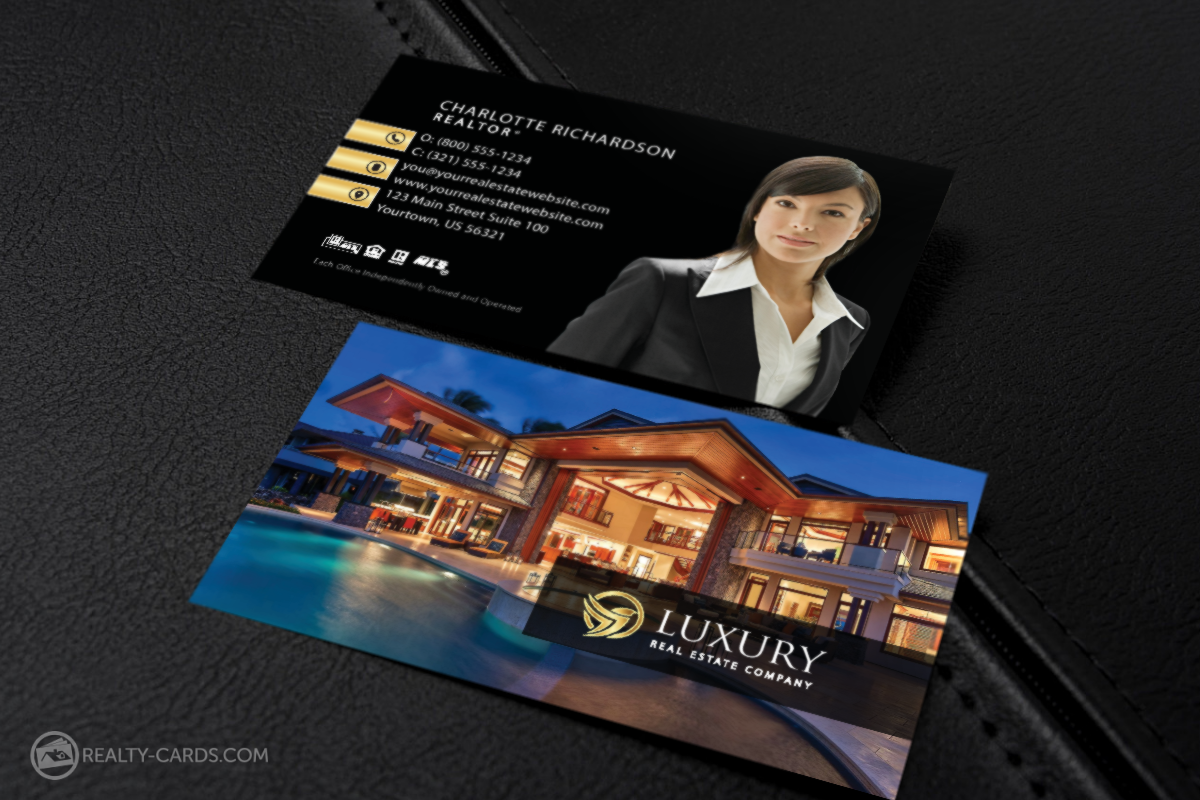 Real Estate Agent Business Cards