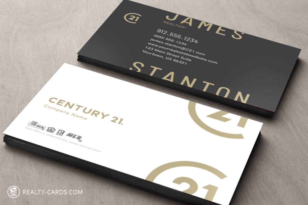 Approved Century 21 Business Cards Realty Cards