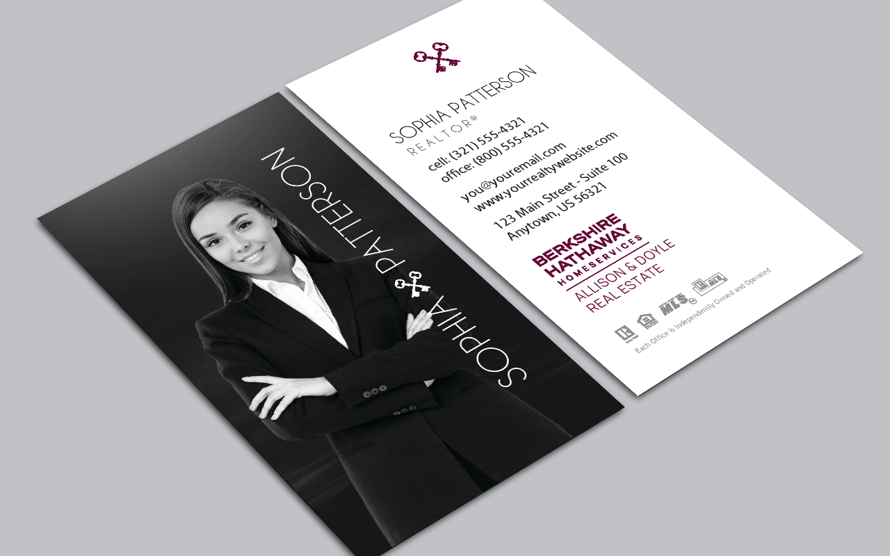 Berkshire Hathaway Business Card Berkshire Hathaway Business Card